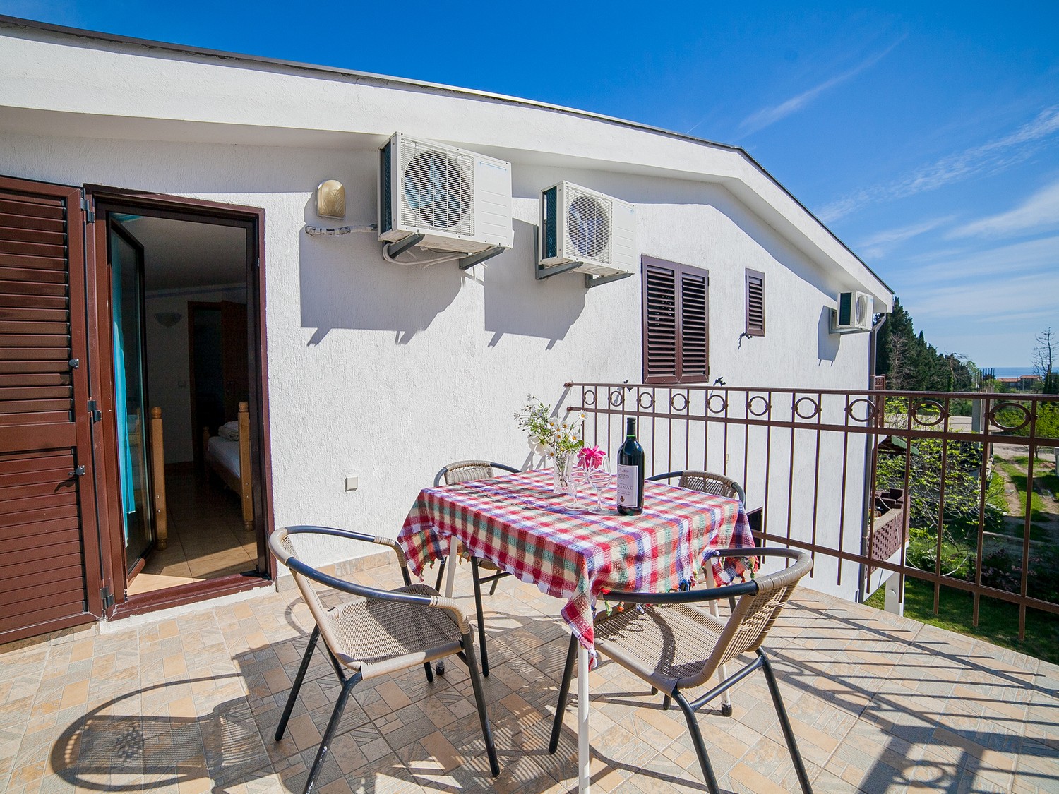 Two-Bedroom Apartment with Balcony